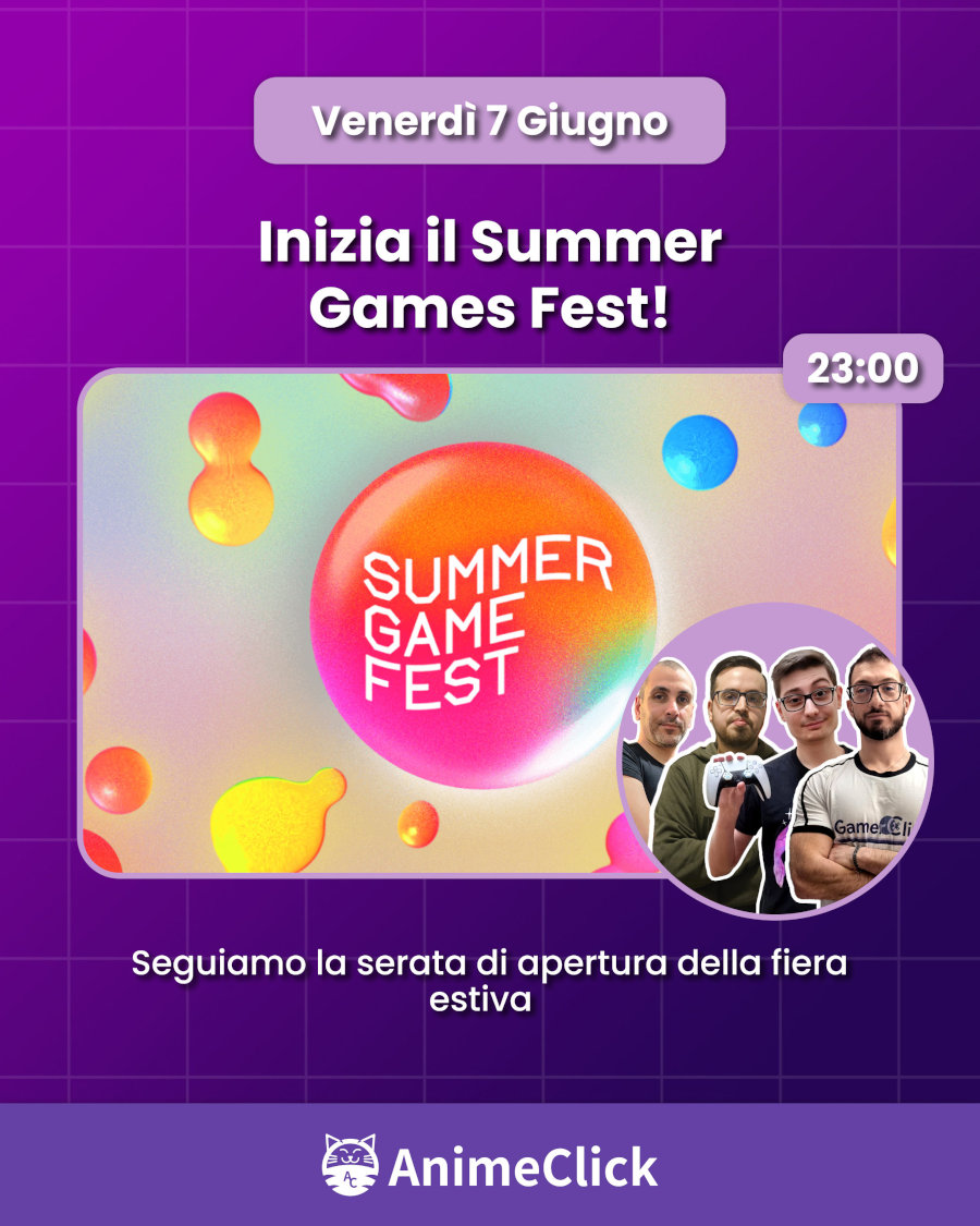 AnimeClick su Twitch: programma dal 3 al 9 giugno AnimeClick su Twitch: programma dal 3 al 9 giugno